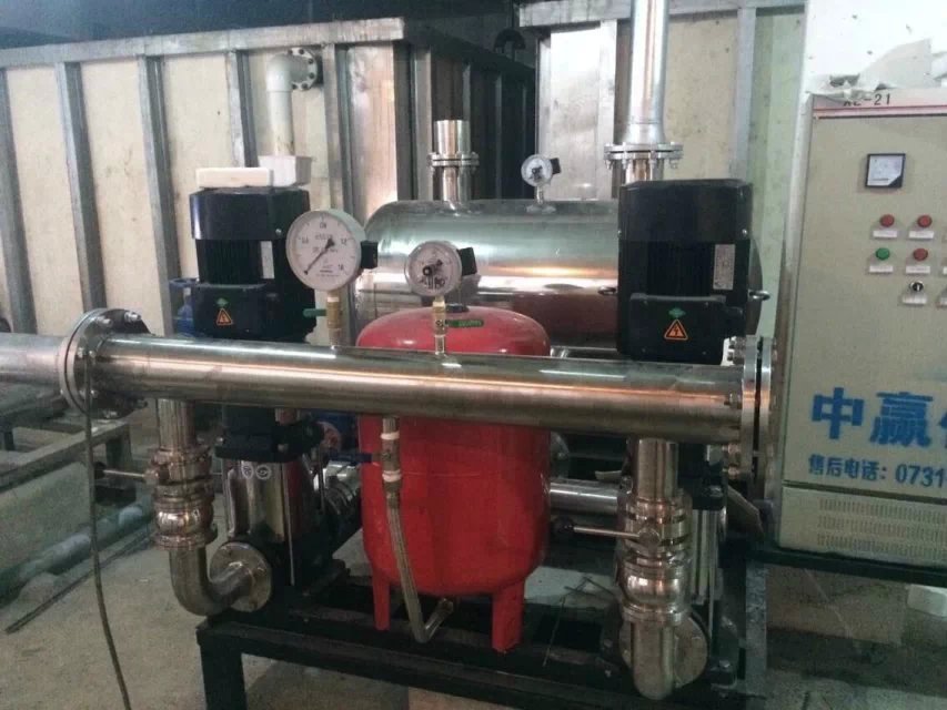 江西雄鷹房地產(chǎn)開發(fā)有限公司采購5.5KW、7.5KW兩用一備無負(fù)壓供水設(shè)備兩套